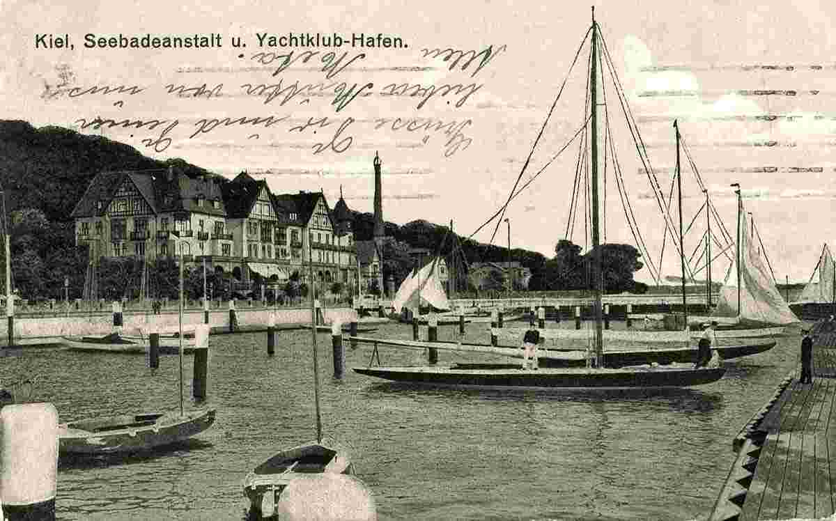 Kiel. Seebadeanstalt, 1914