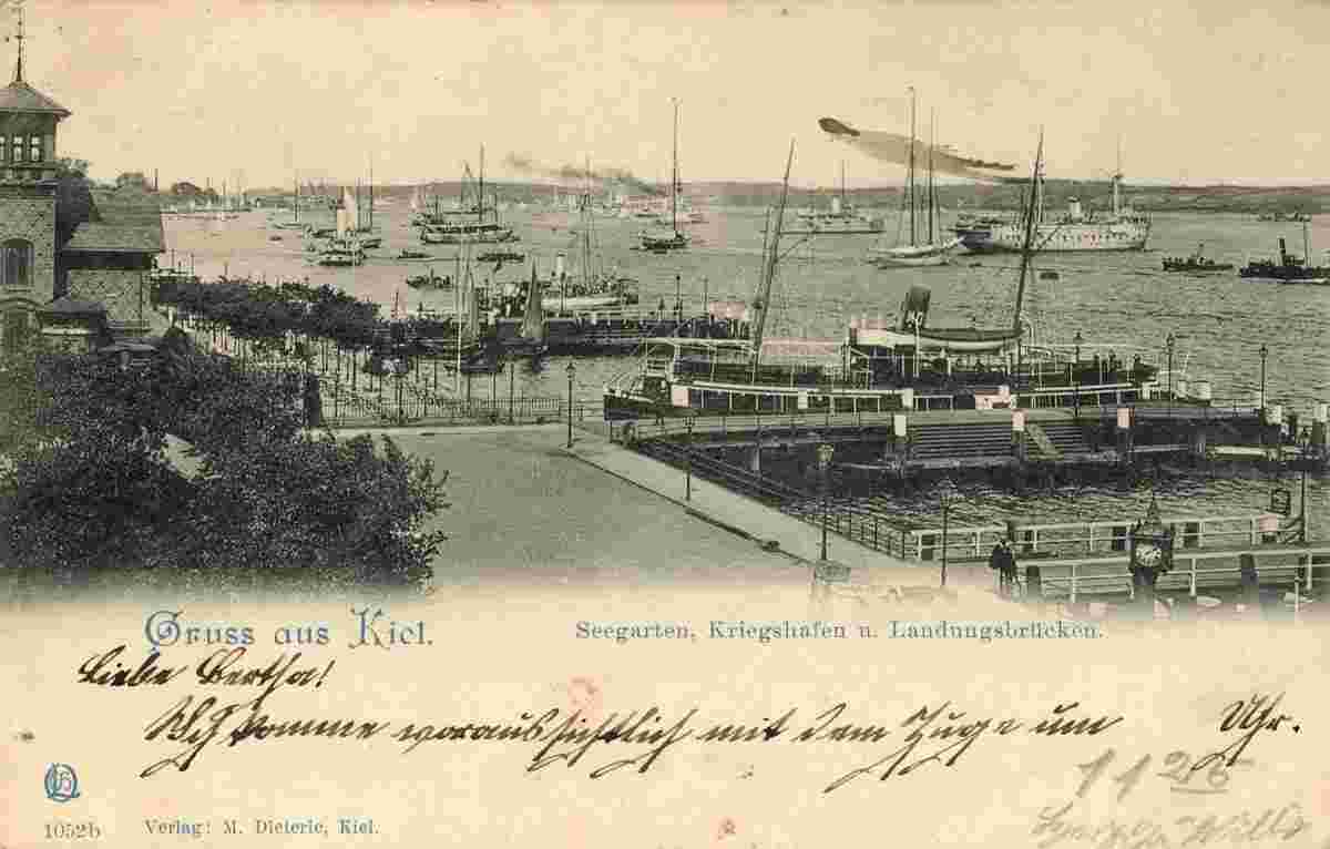 Kiel. Seegarten, 1904