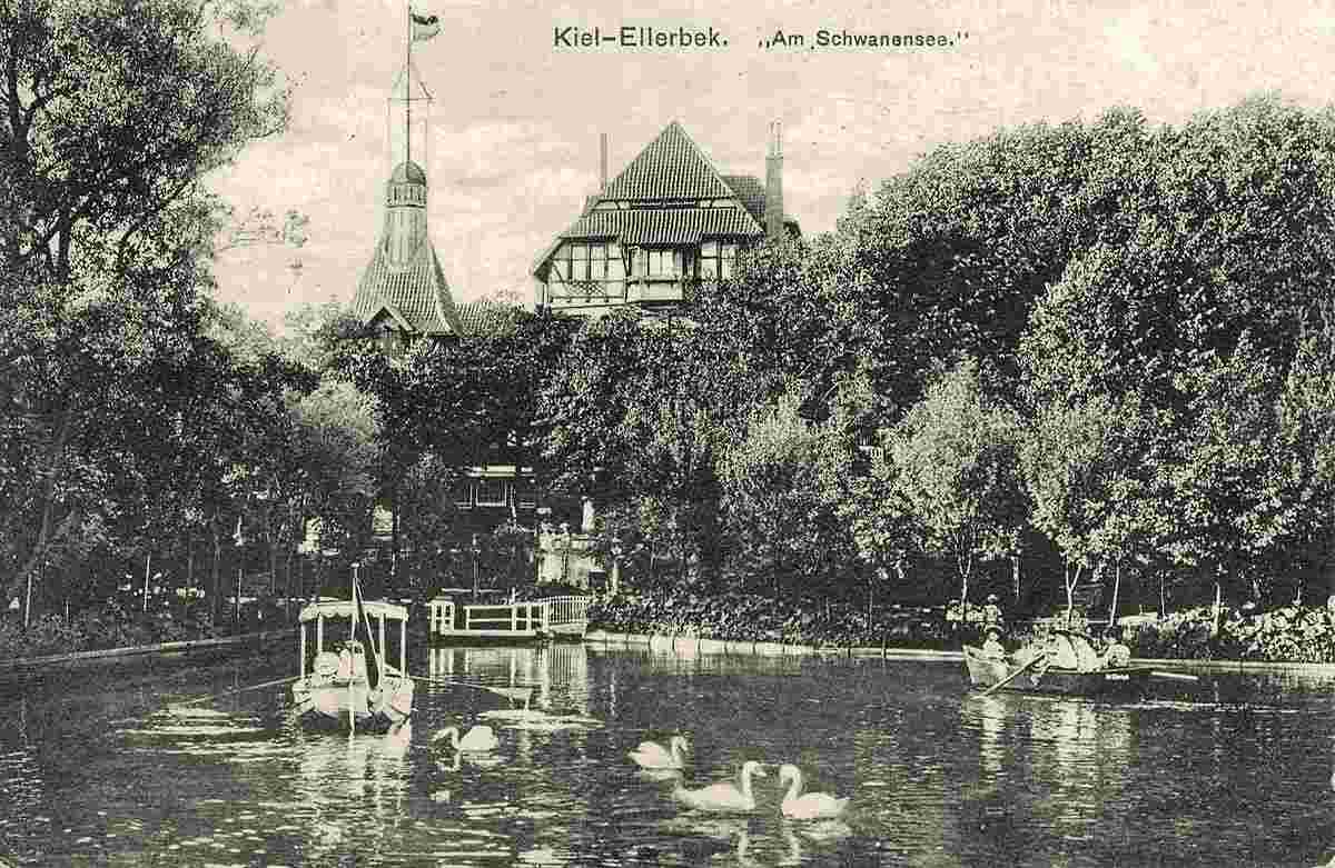 Kiel. Stadtteil Ellerbek, 1914