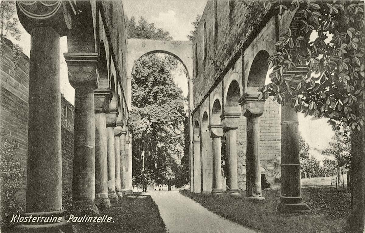 Königsee. Klosterruine, 1907
