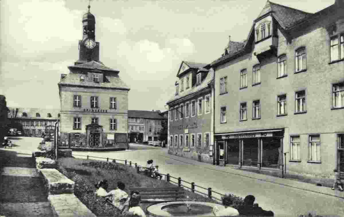 Königsee. Panorama von Rathaus