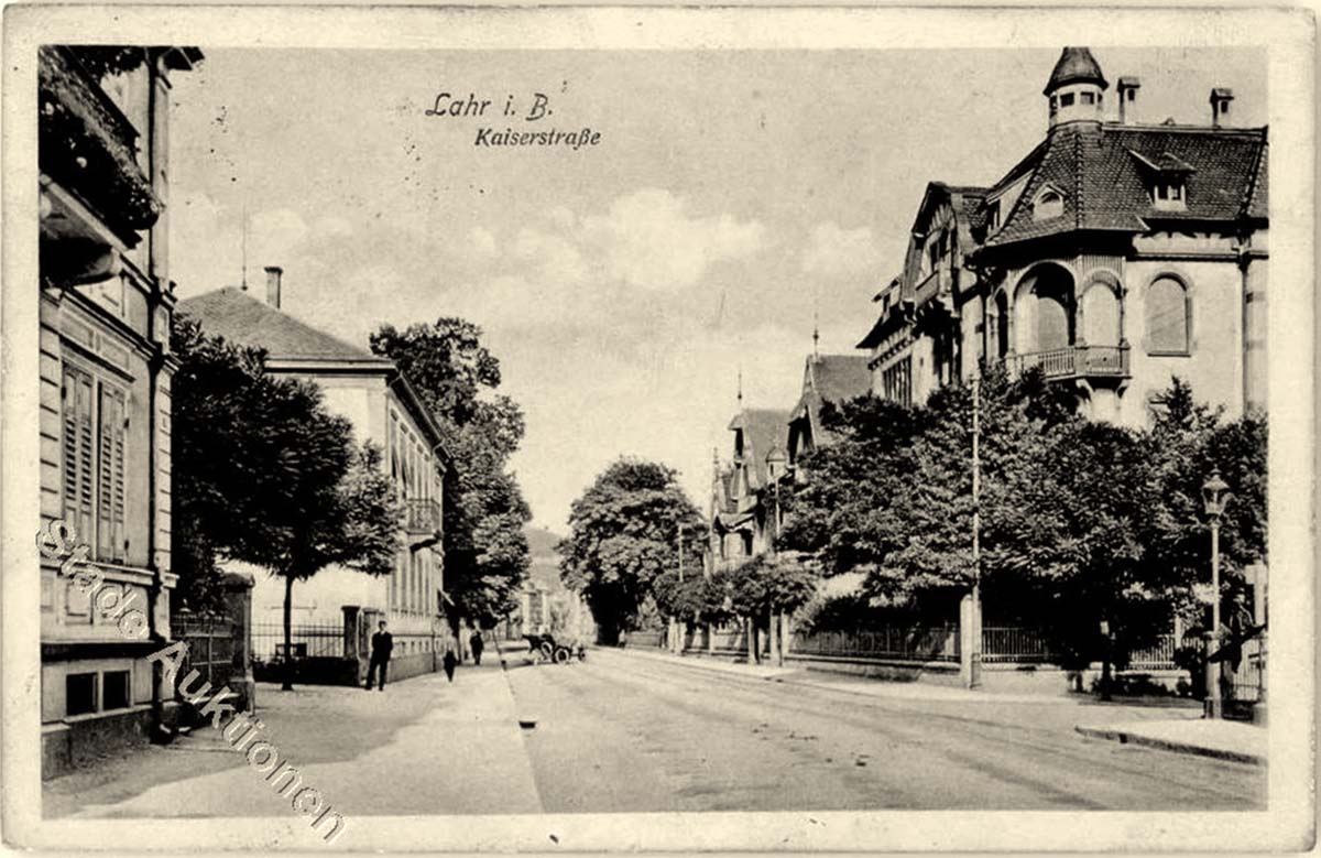 Lahr (Schwarzwald). Kaiserstraße