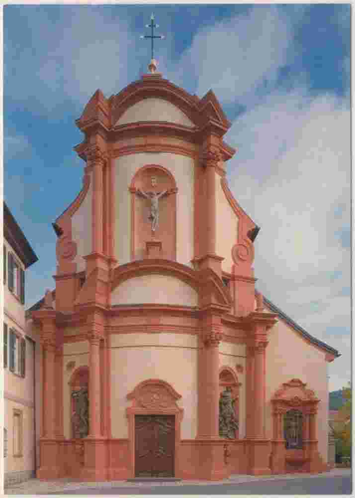 Lauda-Königshofen. Gerlachsheim - Kirche Heilig Kreuz