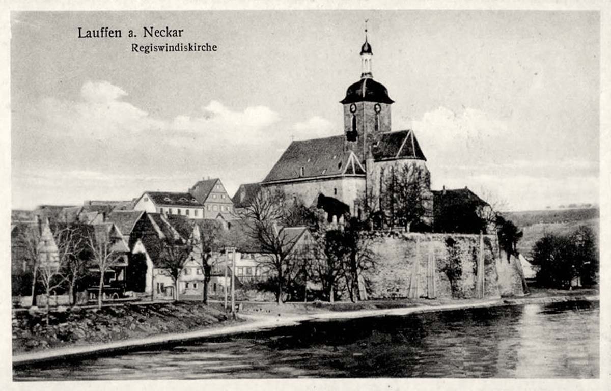 Lauffen am Neckar. Regiswindiskirche