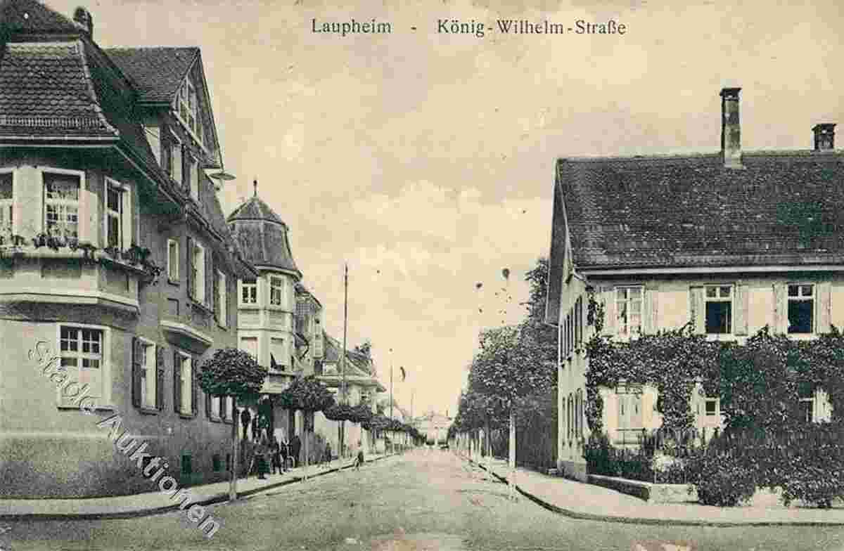 Laupheim. König-Wilhelm-Straße