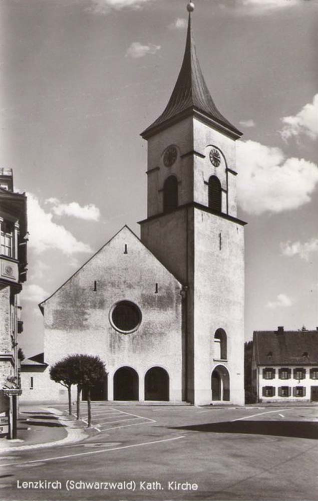 Leutkirch im Allgäu. Katholische Kirche, 1951