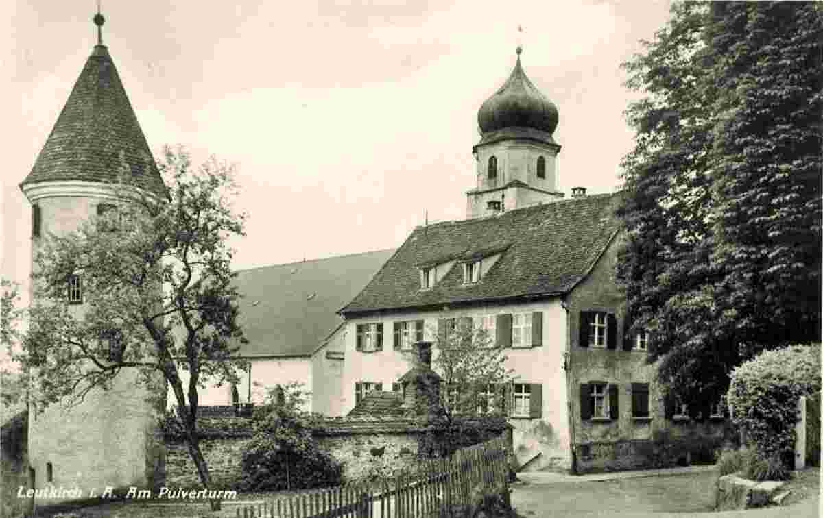 Leutkirch. Pulverturm, 1954