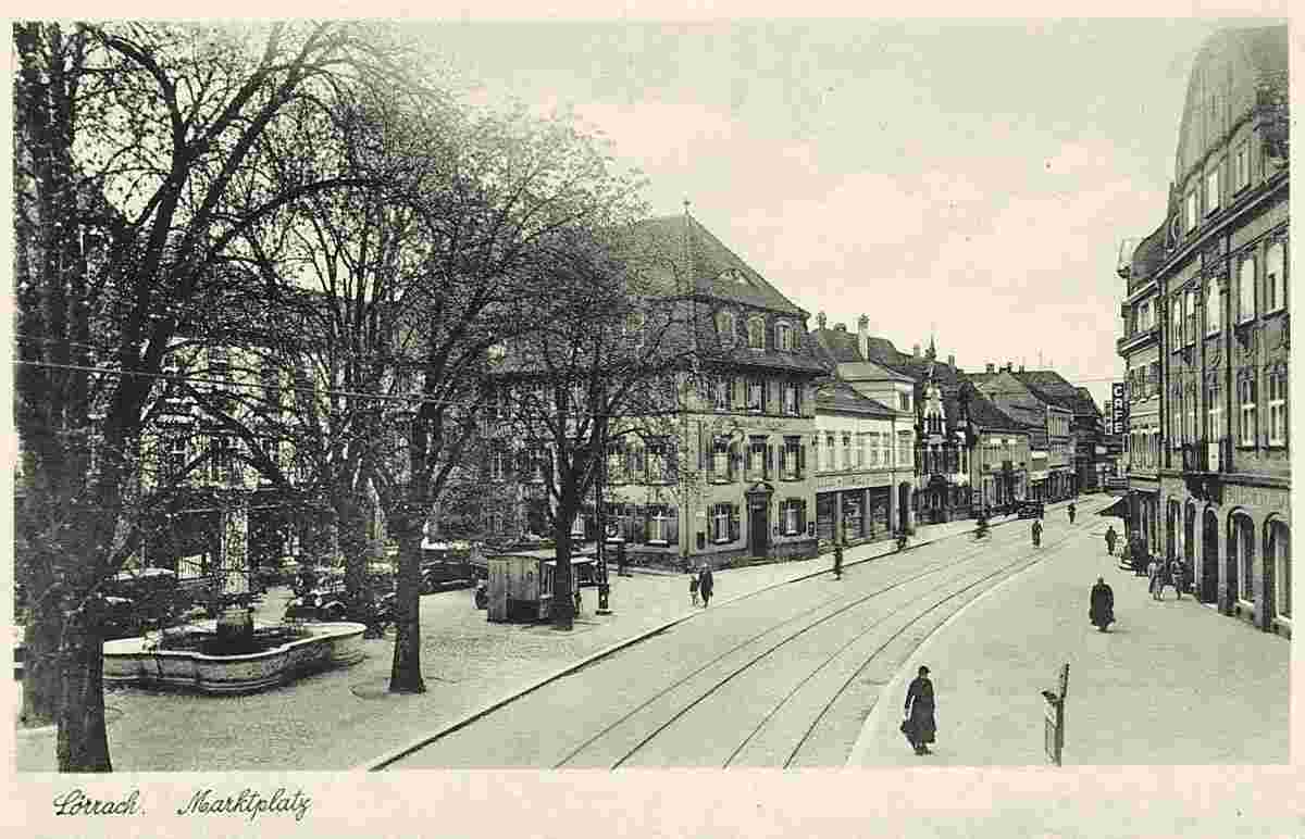 Lörrach. Marktplatz