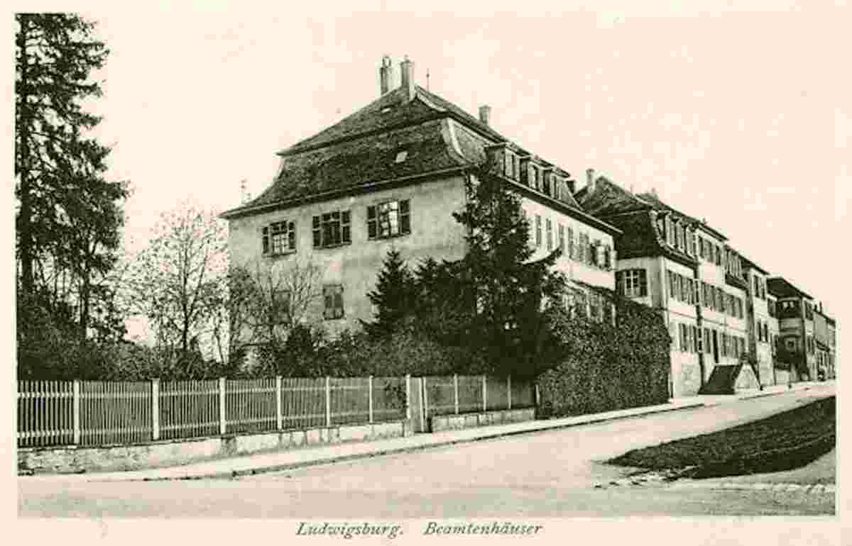 Ludwigsburg. Beamtenhäusern