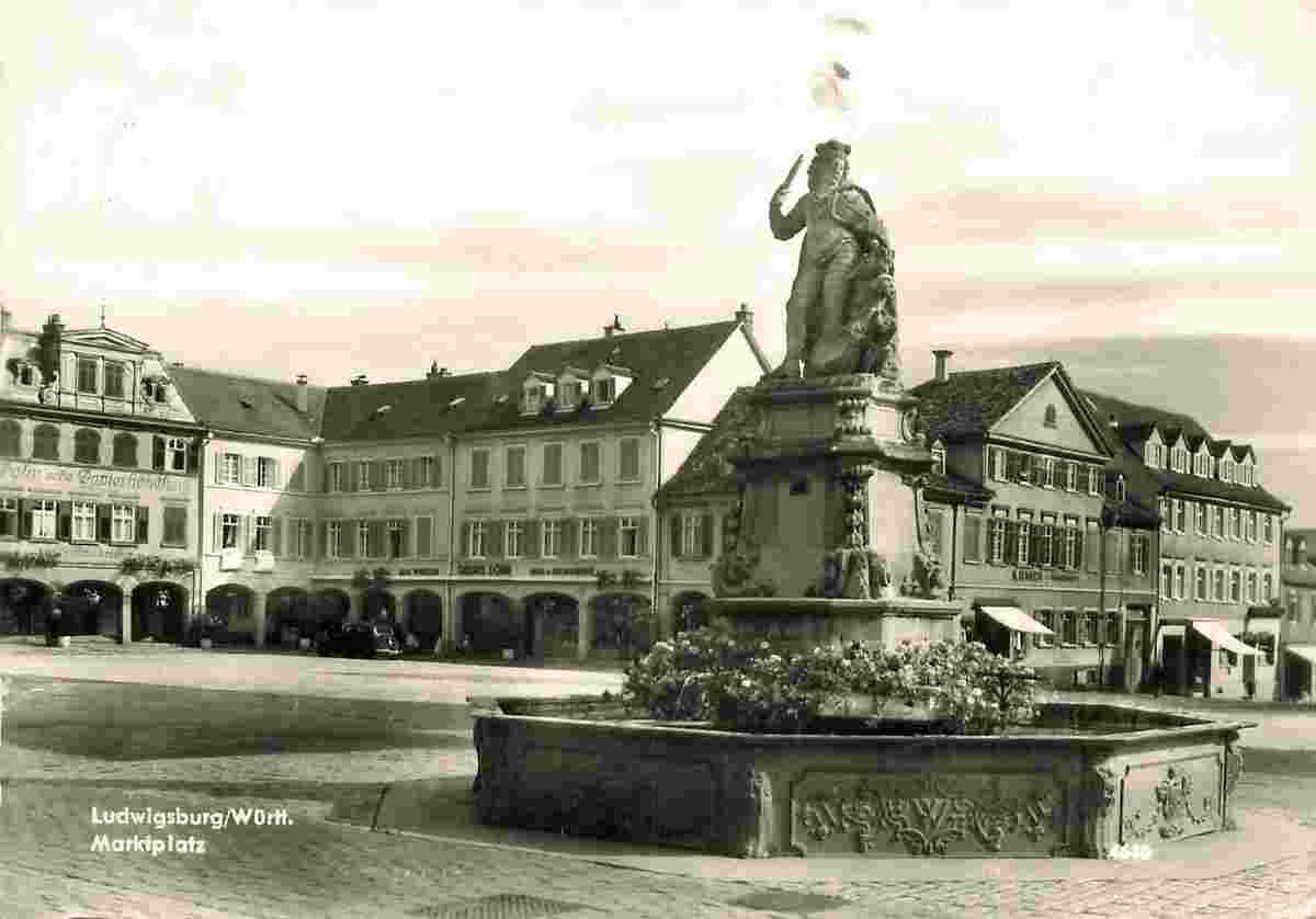 Ludwigsburg. Marktplatz