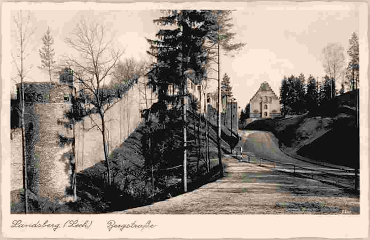 Landsberg am Lech. Bergstraße, 1932