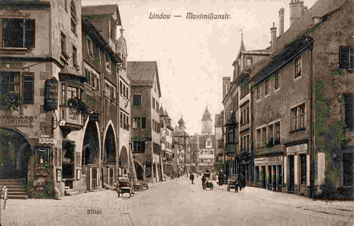 Lindau. Maximilianstraße, bis 1920