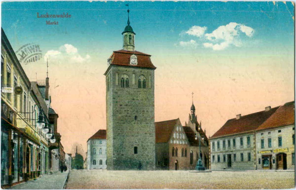 Luckenwalde. Markt, 1916