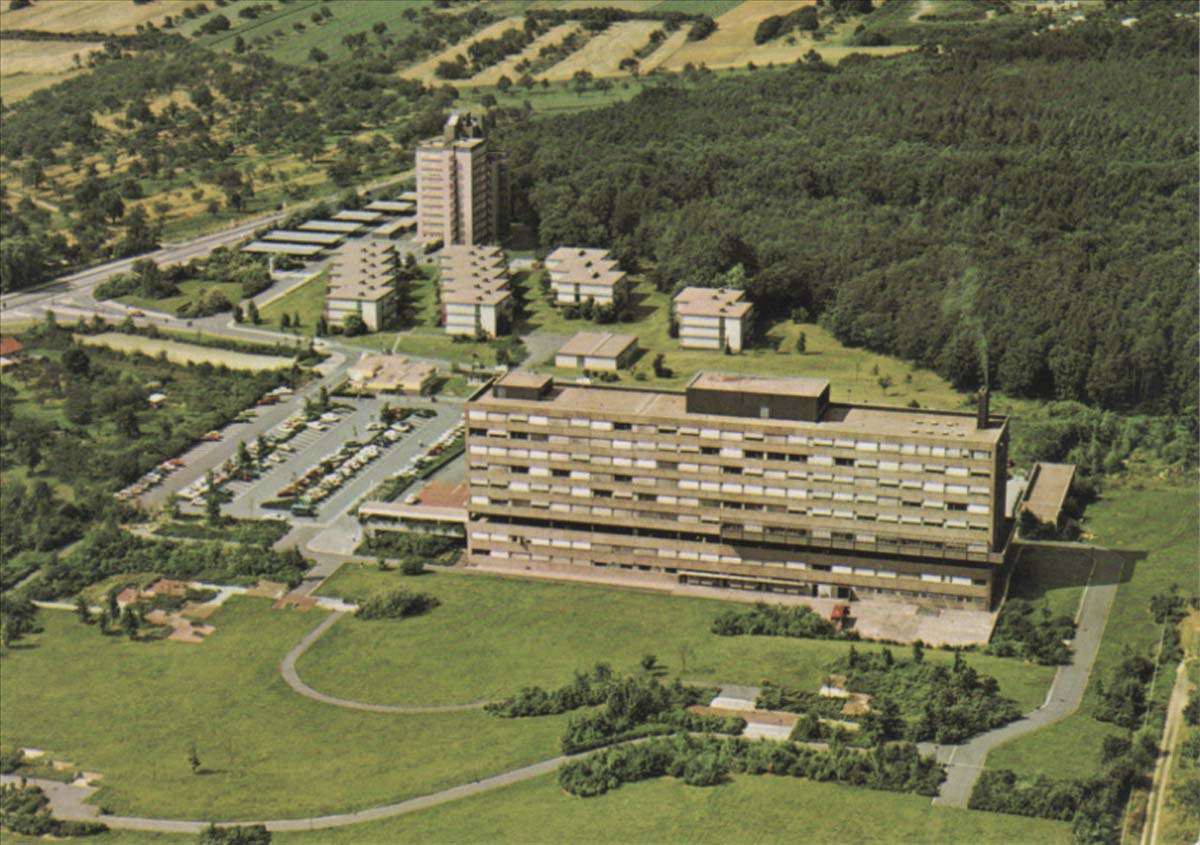 Langen. Dreieich Krankenhaus, Luftbild