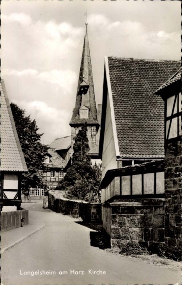 Langelsheim. Kirche, 1954