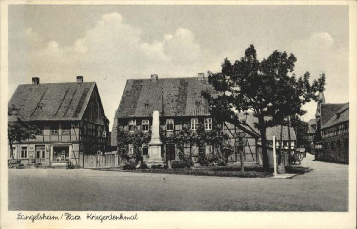 Langelsheim. Kriegerdenkmal