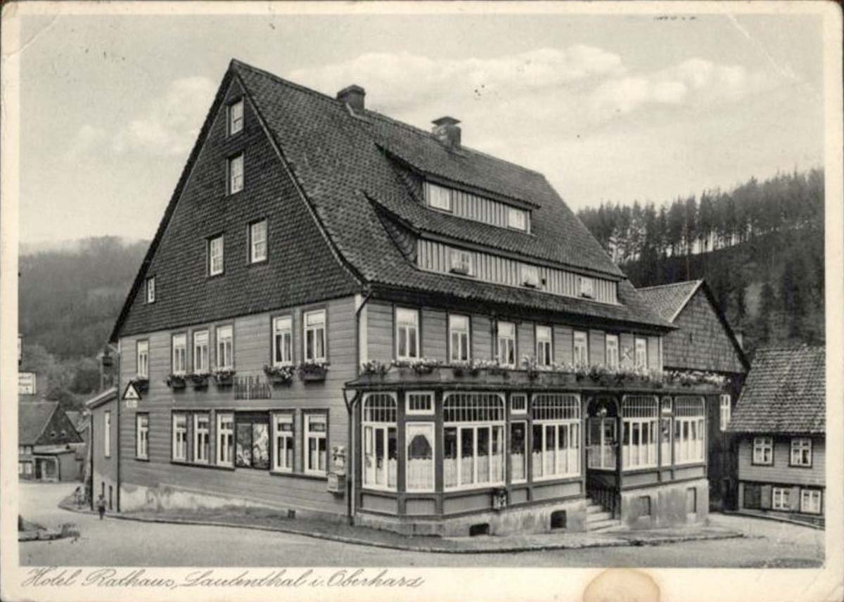 Langelsheim. Lautenthal - Hotel Rathaus