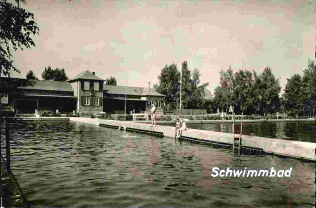 Langelsheim. Schwimmbad, 1958