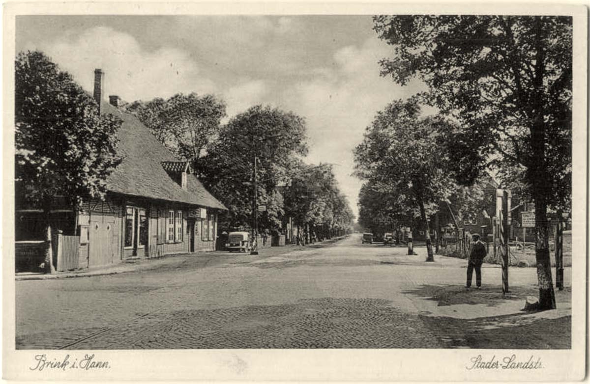 Langenhagen. Brink - Stader Landstraße, 1941