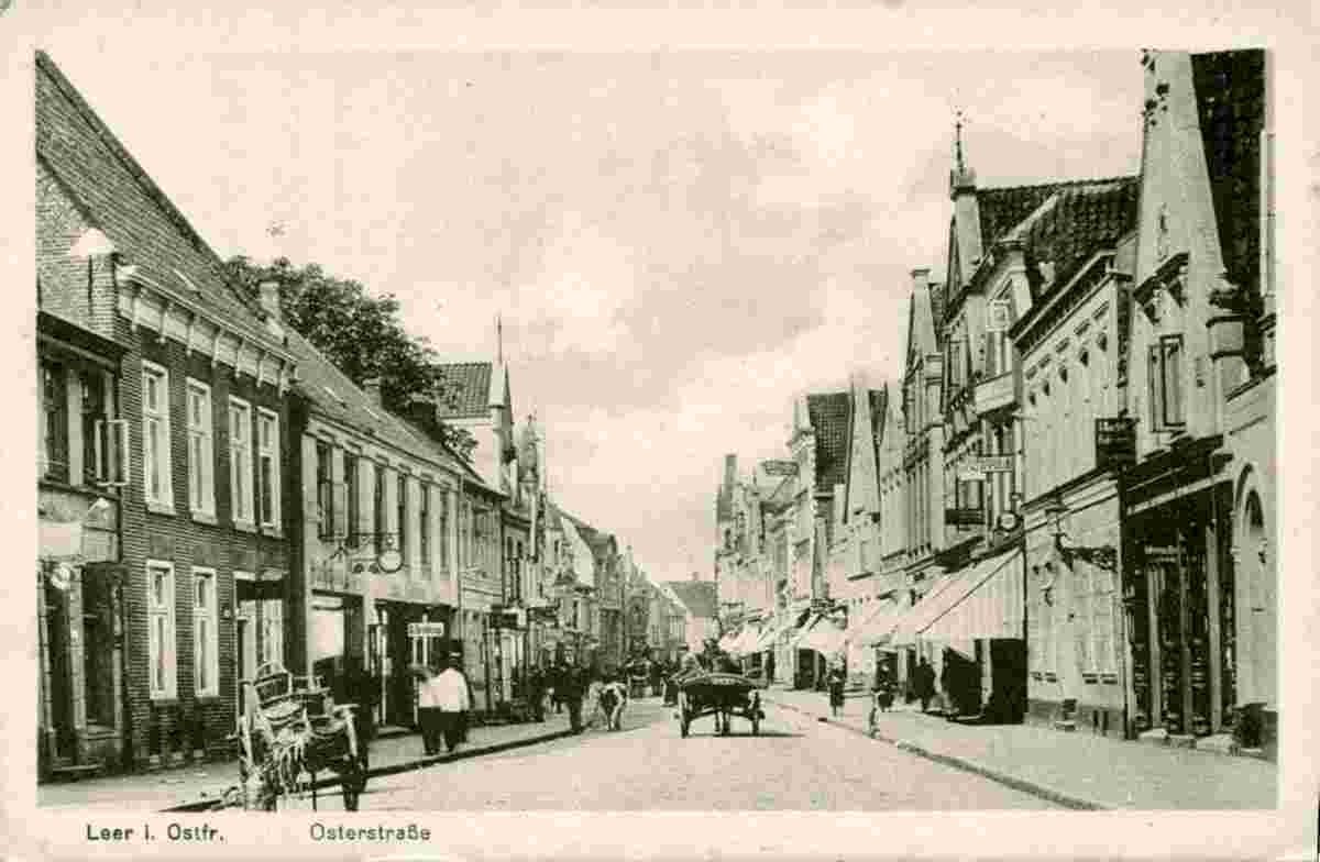 Leer. Osterstraße, 1910