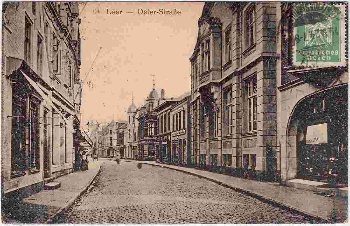 Leer. Osterstraße, 1923
