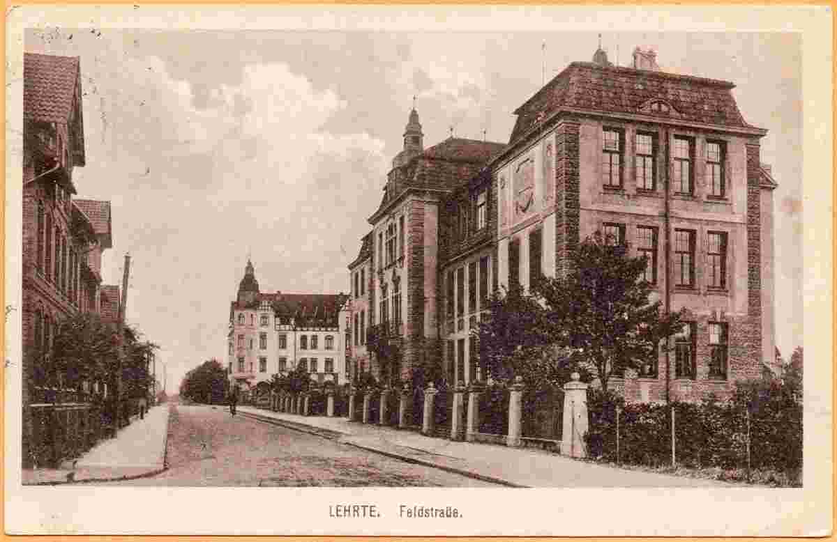 Lehrte. Feldstraße, 1924
