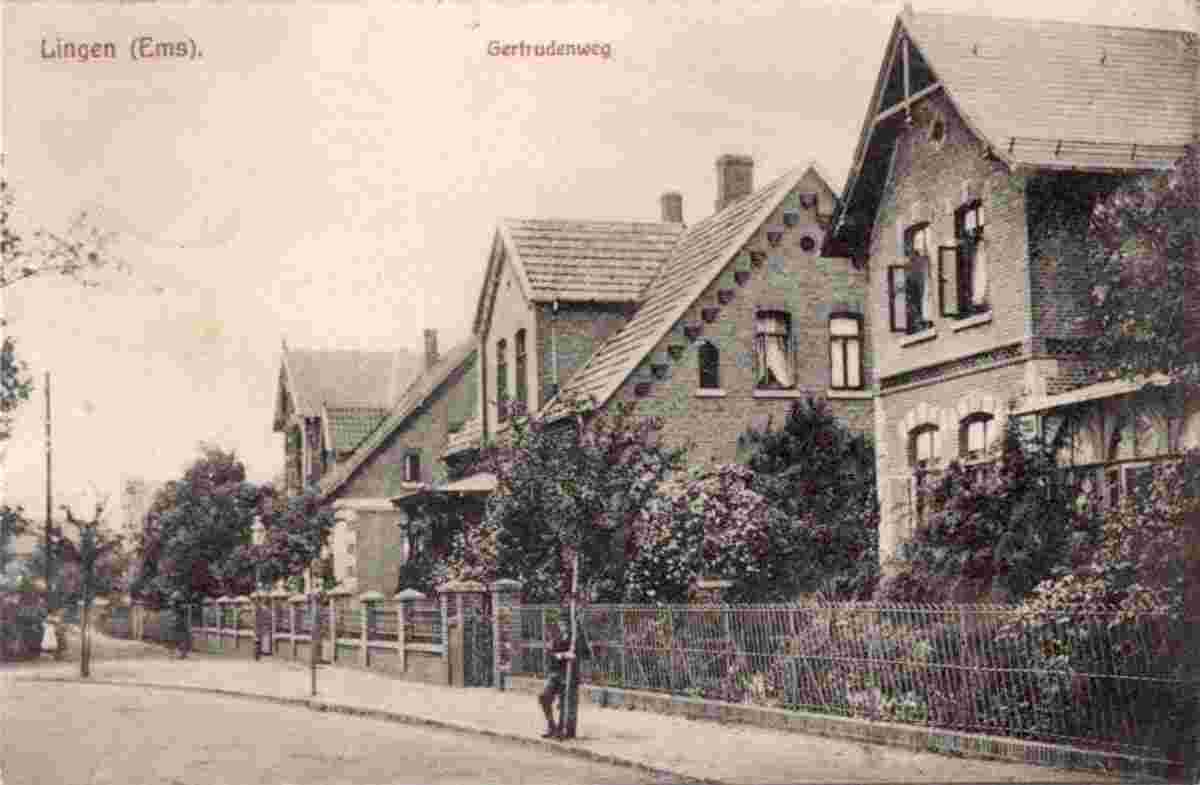 Lingen. Gertrudenweg, 1916