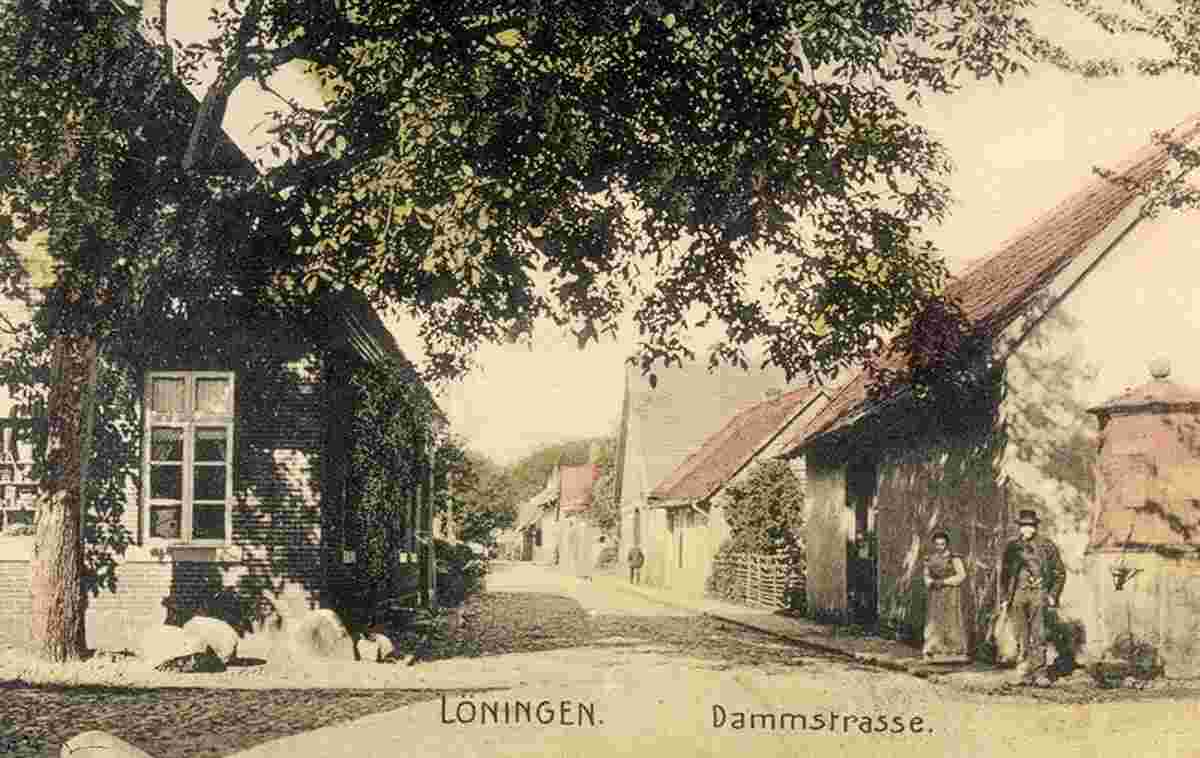 Löningen. Dammstraße, 1899