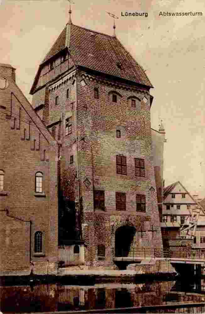 Lüneburg. Abtswasserturm, 1926