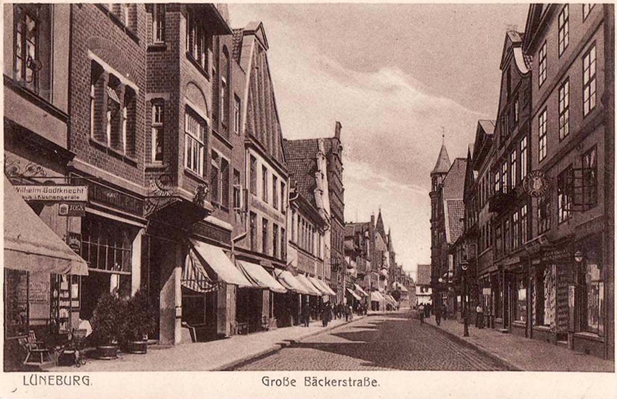 Lüneburg. Große Bäckerstraße