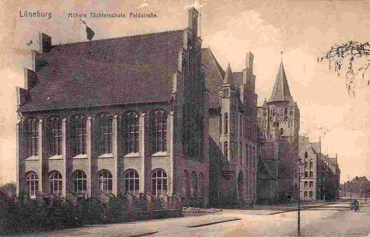 Lüneburg. Höhere Töchterschule in der Feldstraße, 1920