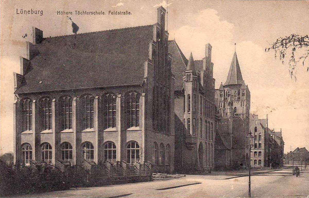 Lüneburg. Höhere Töchterschule in der Feldstraße, 1920
