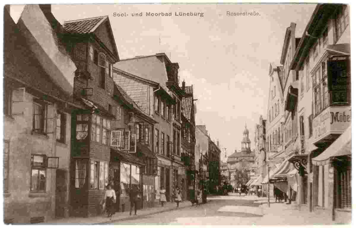 Lüneburg. Rosenstraße, 1912