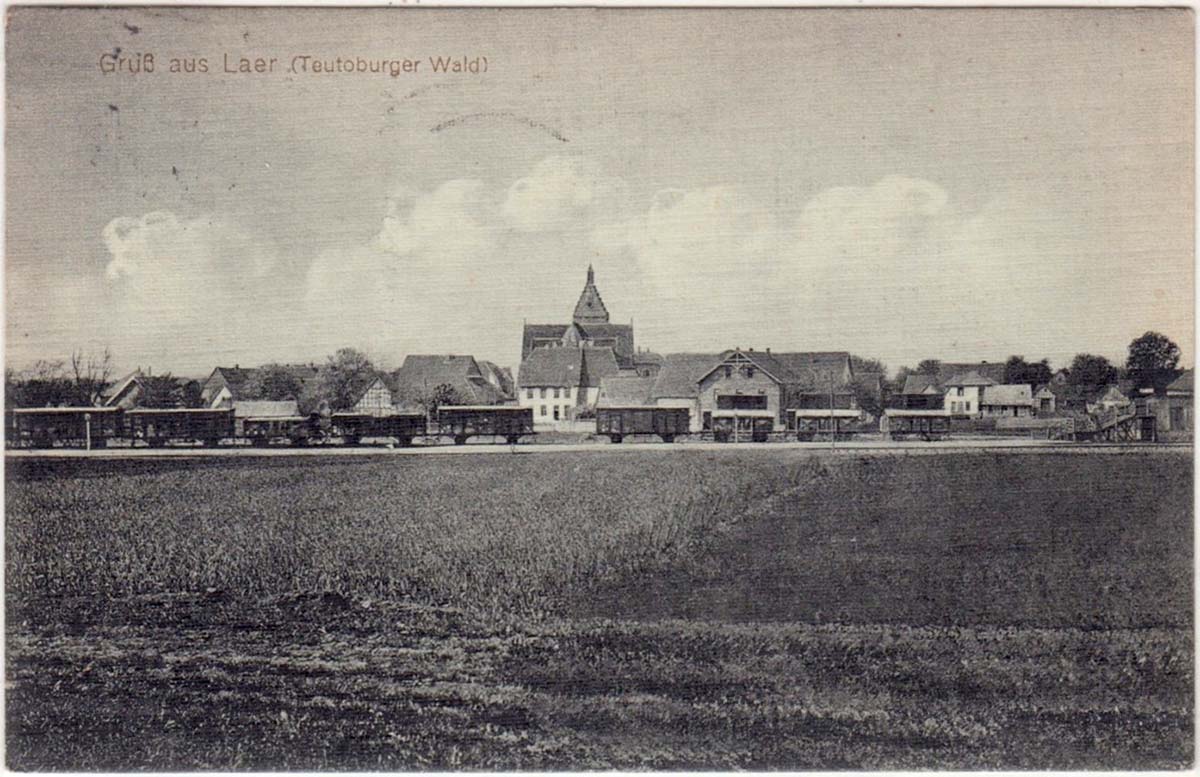 Laer. Güterzug, 1914