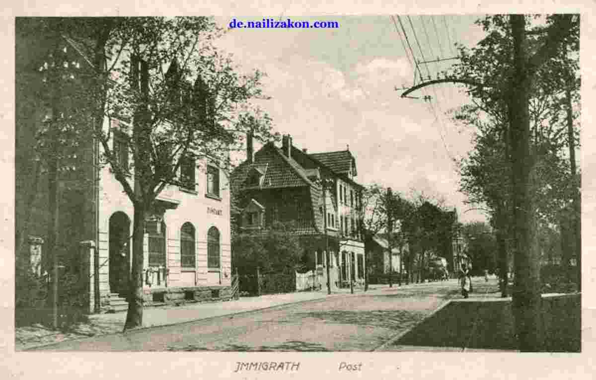Langenfeld. Postamt, 1921