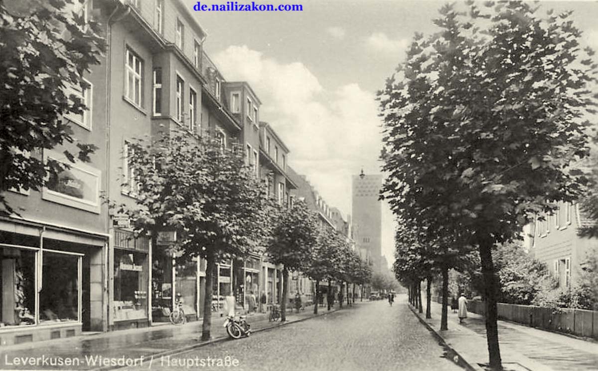 Leverkusen. Wiesdorf - Hauptstraße