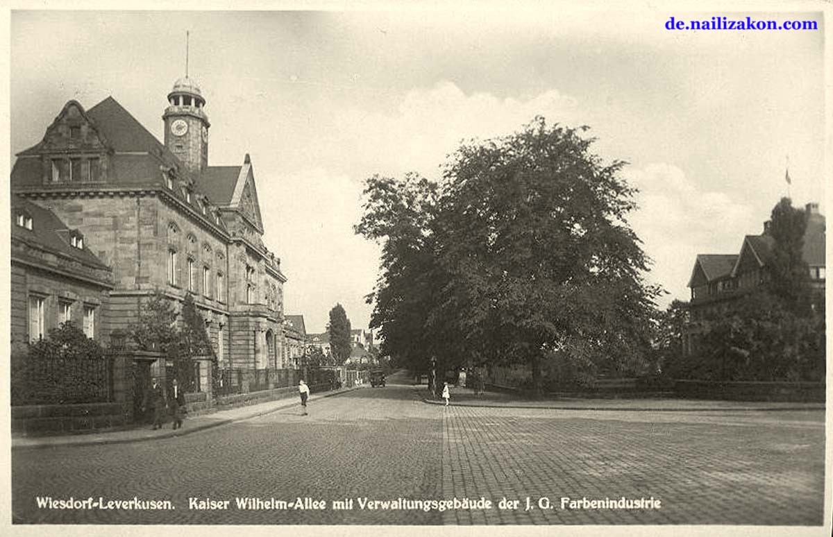 Leverkusen. Wiesdorf - Kaiser Wilhelm-Allee