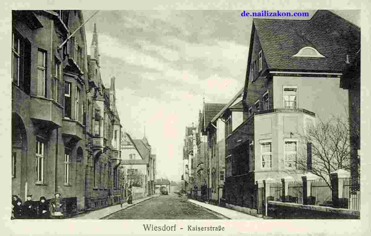 Leverkusen. Kaiserstraße, 1918