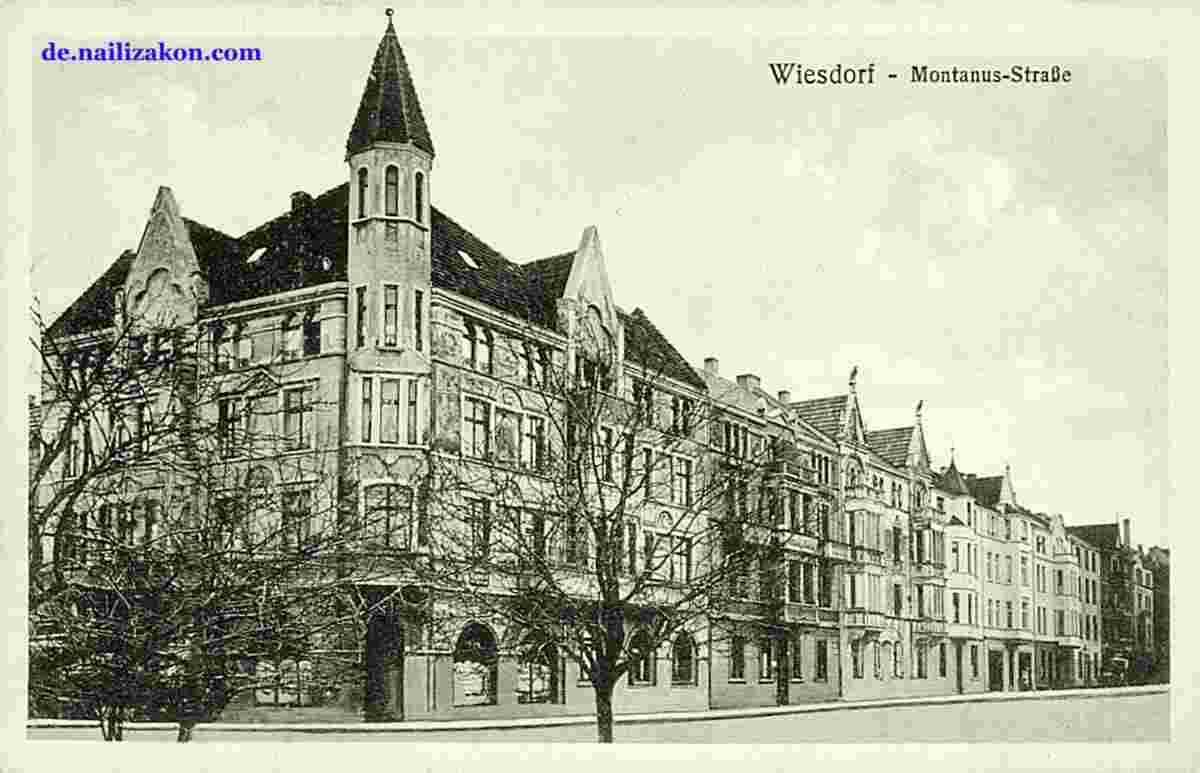 Leverkusen. Montanus-Straße, 1918