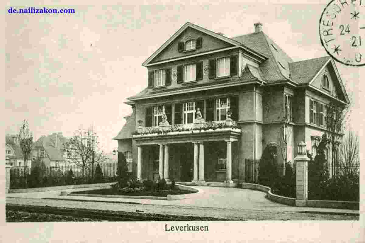 Leverkusen. Villa Bayer AG, 1921