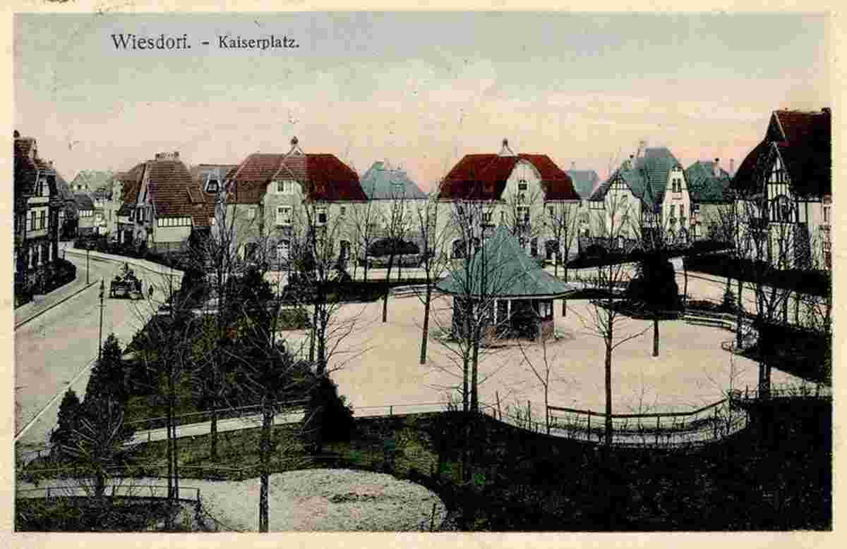 Leverkusen. Wiesdorf - Kaiserplatz, 1914