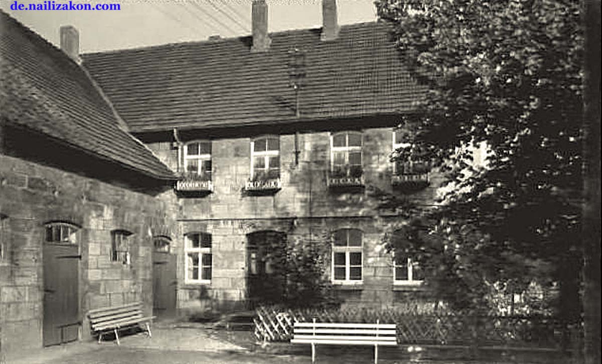 Lichtenau. Ortsteil Henglarn - Pension Meyer (oder Meier), 1963