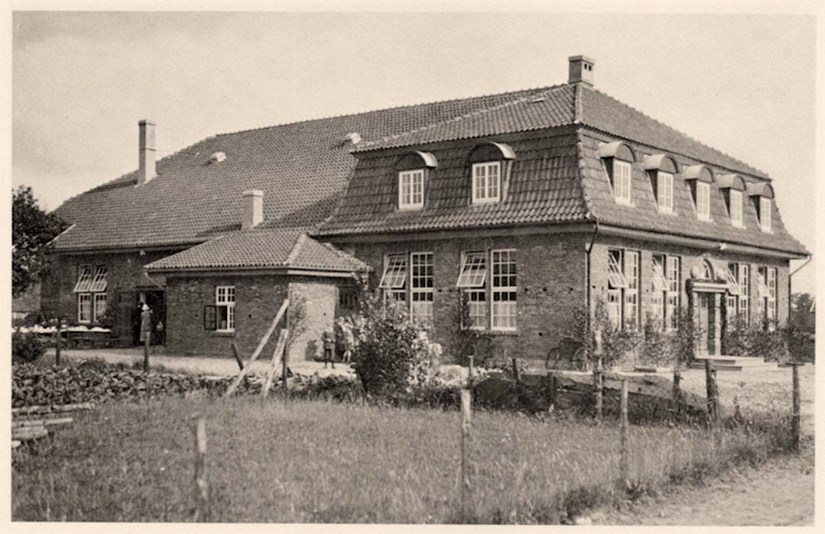 Lienen. Alte Gemeindehaus, 1962