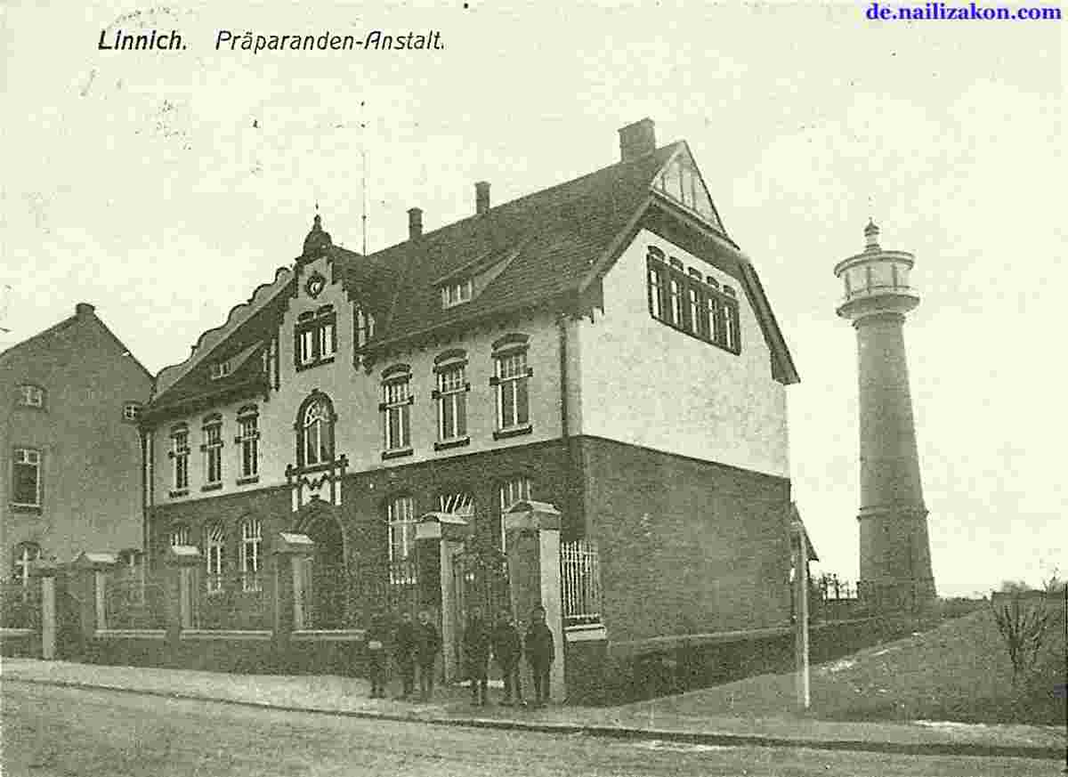 Linnich. Präparandenanstalt, 1909
