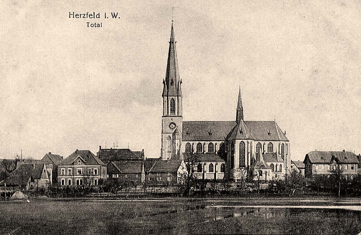 Lippetal. Herzfeld - Kirche