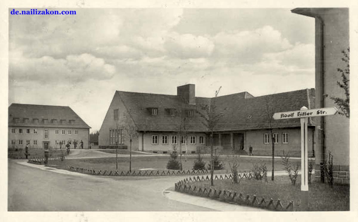 Lippstadt. Fliegerhorst, Kaserne am Adolf Hitler Straße, 1942