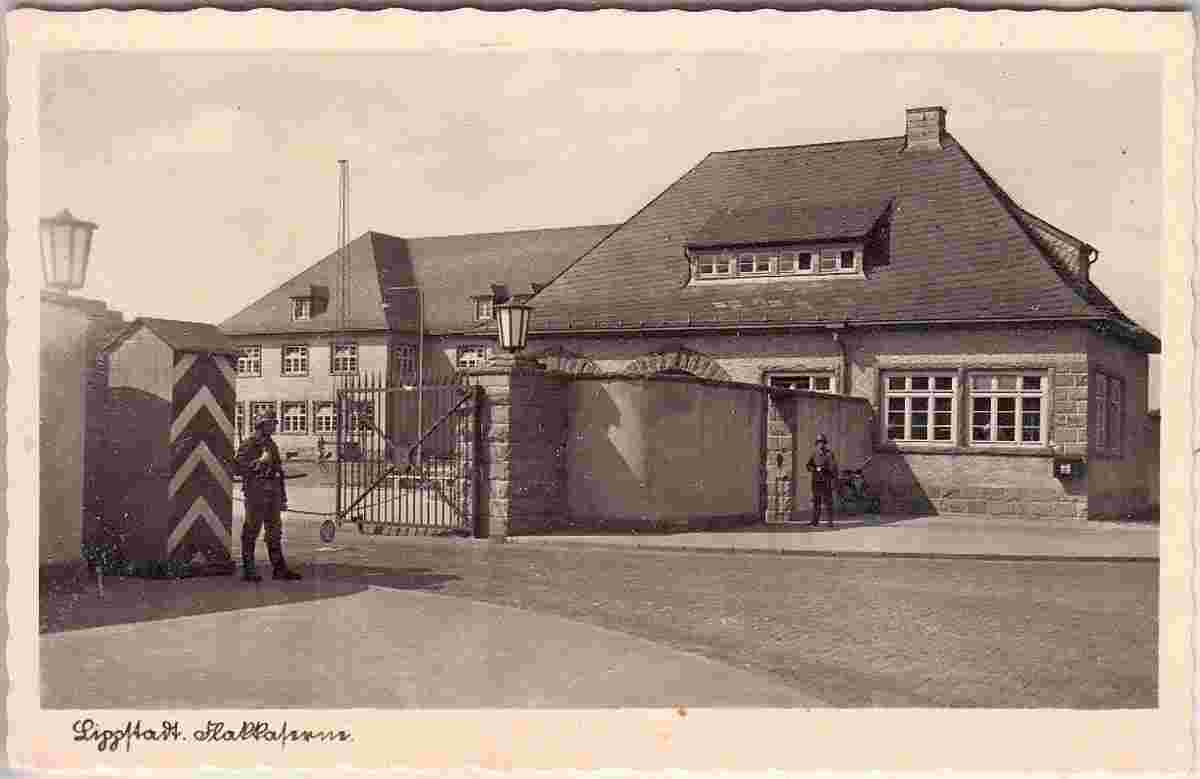 Lippstadt. Kaserne Flak Regiment, 30er Jahre