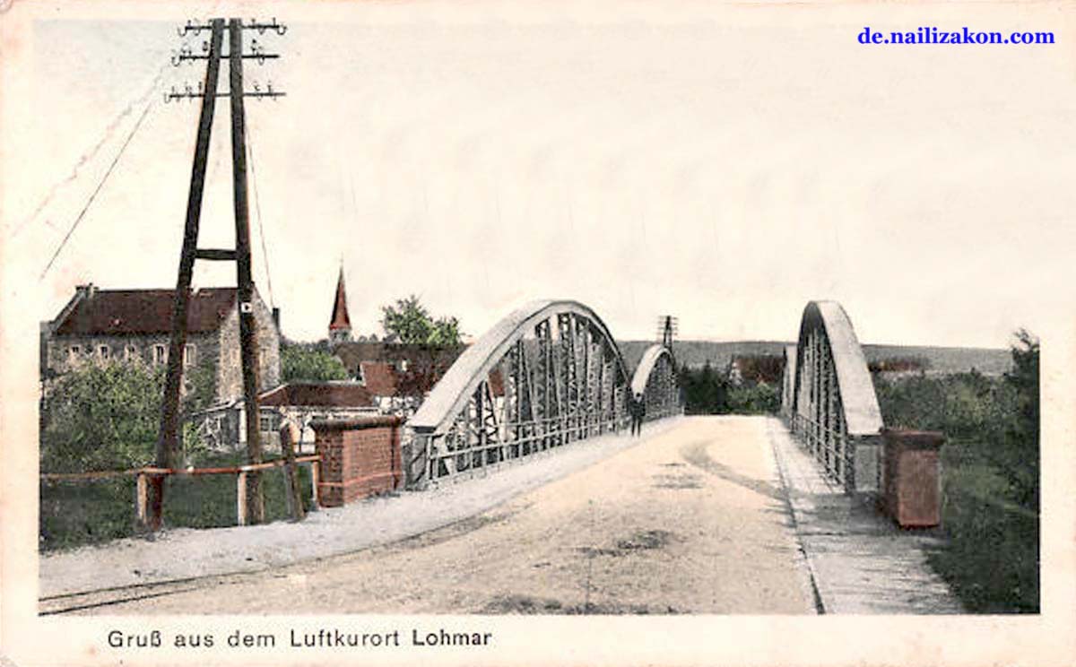 Lohmar. Brücke, 1916