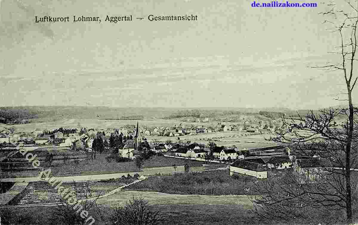 Lohmar. Panorama der Stadt