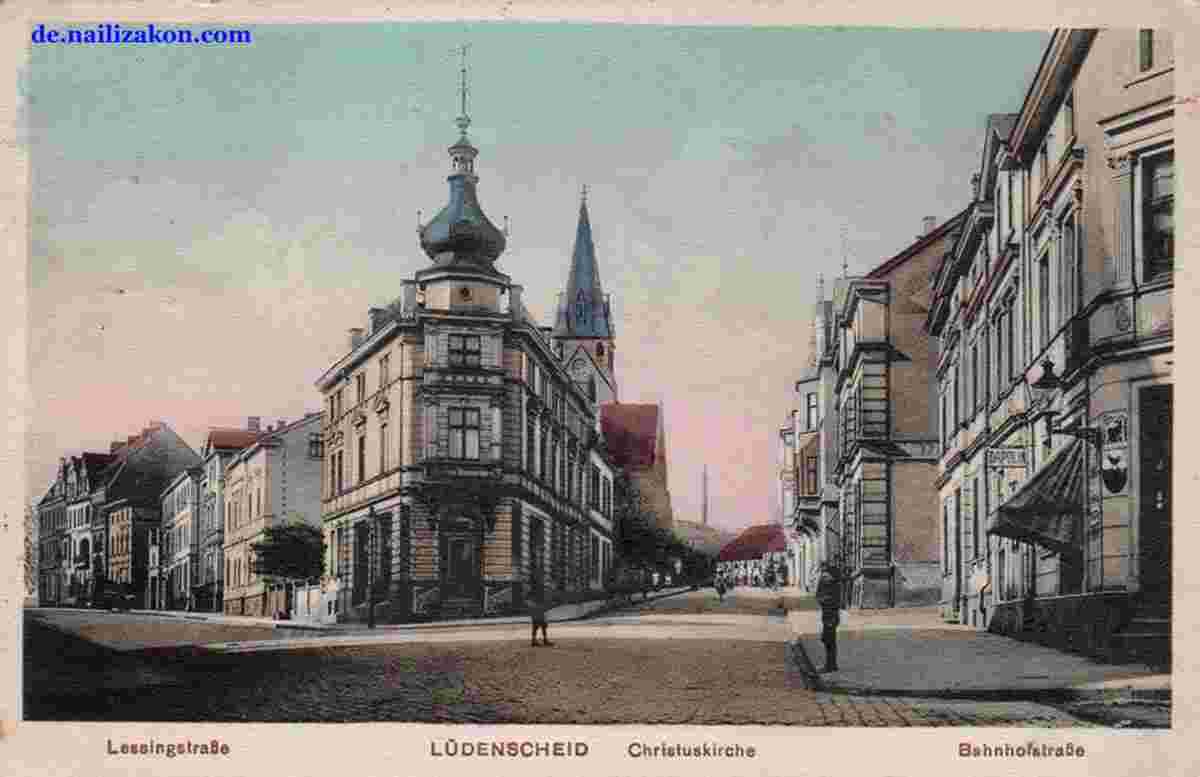 Lüdenscheid. Lessingstraße, 1913